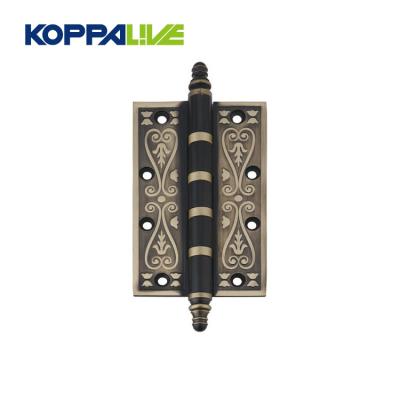 China High Precision Asian Antique Brass Invisible Wooden Door Hinges 4 Inch Interior Hidden Secret Door Hinge for sale