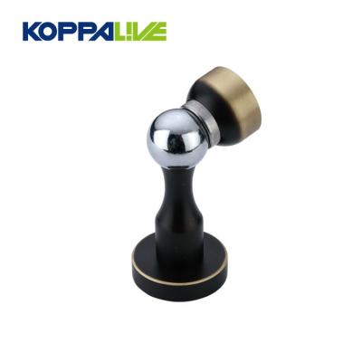 China Factory Supply Good Price Dust Draft Modern Custom Brass Floor Door Magnetic Stopper for sale