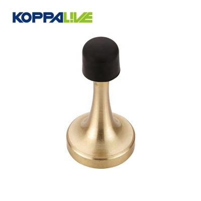 China Modern Design Custom Unique Brass Strong Magnetic Metal Door Stopper for sale