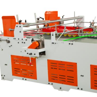 China Factory Semi-automatic compression folder and gluer with auto fold function for sale