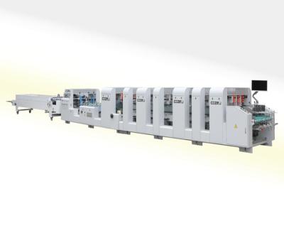 China Factory 850 automatic bottom lock folder gluer machine for sale