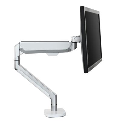 China Office Furniture Modern Simple Aluminum LCD Monitor Stand Laptop Monitor Adjustable Arm for sale