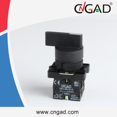 China CNGAD momentary XB2-EJ33 3 - position lever latched push button switch long for sale