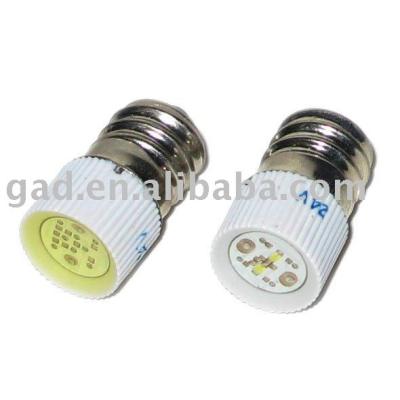 China CNGAD plastic E12-X mini 24V led signal bulb lamp for sale