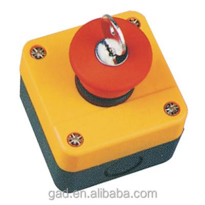 China CNGAD 1 red mushroom head 40mm push button box with (mushroom main switch box, electronic main box) (GB2-J184) main GB2-J184 for sale