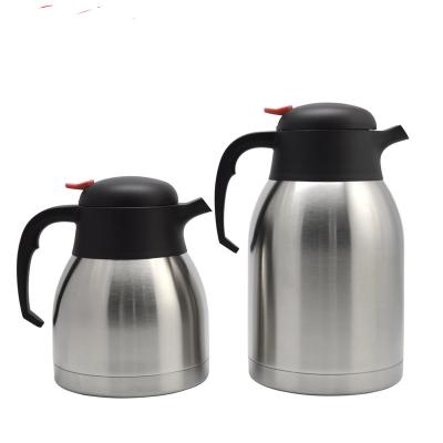 China Sustainable High Quality Large Capacity Double Wall 304 Stainless Steel Vacuum Insulated Coffee Pot for sale