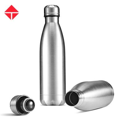 China 500ml Sports Metal Stainless Steel Vacuum Flask Eco Friendly Reusable Eco Friendly Insulated Custom Drinking Water Bottle for sale