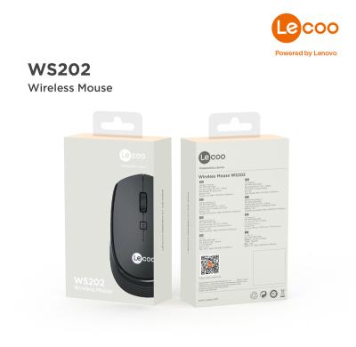 China 2.4Ghz LECOO WS202 2.4Ghz 800 Wireless Business Wireless Mouse 1000 1200 DPI for sale