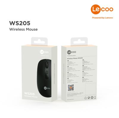 China hot seller LECOO WS205 1000-1200-1600 DPI 2.4Ghz wireless wireless mouse for sale