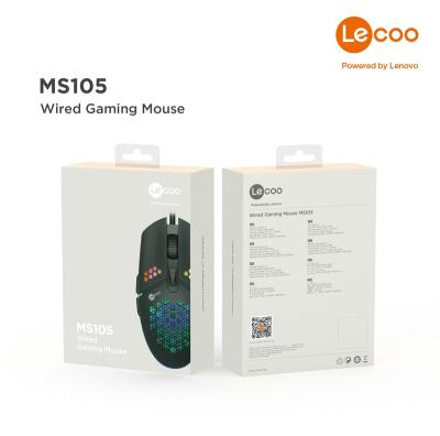 China LEXOO MS105 Wired Mouse Wired Gaming Mouse for sale