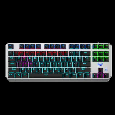 China F2067 Anti-ghosting mechanical keyboard, simple layout to save 20% of the desktop line separation space key design, more convenient for sale