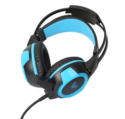 China AULA G91 headband factory wholesalein stock 3.5mm edging - sound led light gaming headset gaming earphone for sale