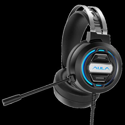 China AULA Headband Gaming Headset S603 High-sensitivity microphone for clear conversation. for sale