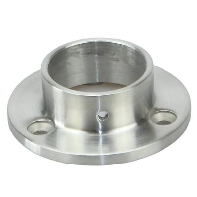 China Modern Railing Railing Stainless Steel Round Base Plate for sale