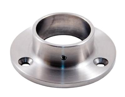 China Contemporary Stainless Steel Handrail Wall Mount Flange Round For Railing System for sale