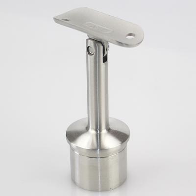 China Contemporary Round Railing Post Support Adjustable Stainless Steel Railing Bracket For Railing System for sale