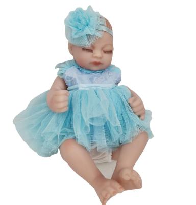 China High Simulation Npk Factory Wholesale 28cm Realistic Baby Reborn Doll 3d Skin Veins Visible Lifelike Boy Silicone Reborn Dolls for sale