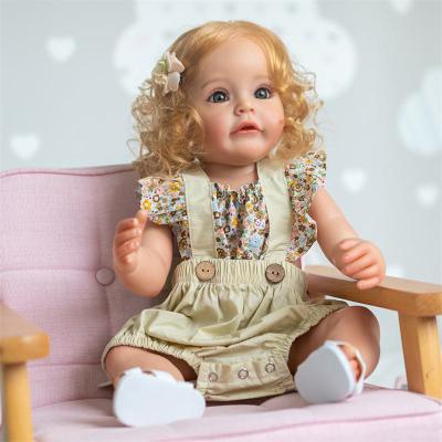 China High Simulation Wholesale Cute Baby Doll Girl Live Doll Realistic Silicone Reborn Baby Toys Reborn Dolls for sale