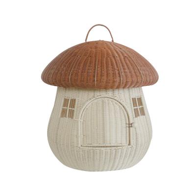 China Stored Furniture Cat Mushroom Sisal Scratcher Cat Tree Play Scratching Post Cute Mushroom Sisal Cat for sale