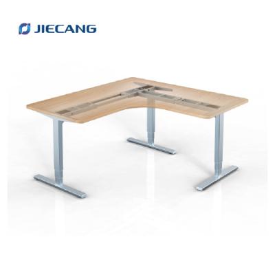 China JIECANG Height Adjustable Smart Electronic Adjustable Workstation Executive Desk Free(Height) for sale