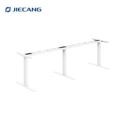 China JIECANG Commercial Office Furniture Three Height Adjustable Legs Electric Height Adjustable Frame (Height) for sale