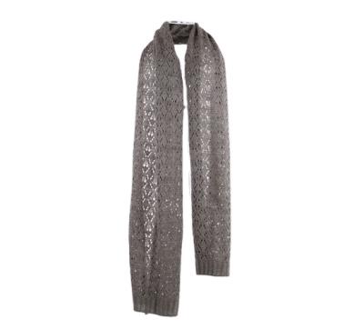 China Wear Women Warm Knitted Scarves Mohair Open Core Scarf Wholesale for sale