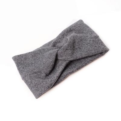 China Fashion cheap knitted headband cross sweat sports makeup wash headbands absorbent face for women for sale