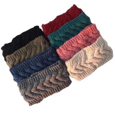 China Fashion Hair Accessories Winter Knitted Headband For Women for sale