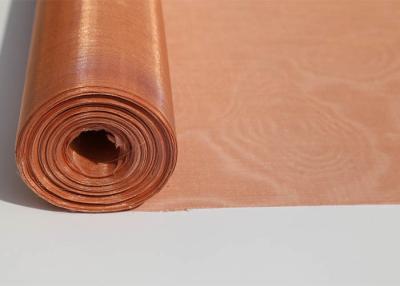 China Mesh Screen Plain Weave Copper-Metallmasche des Kupferdraht-10m-100m zu verkaufen