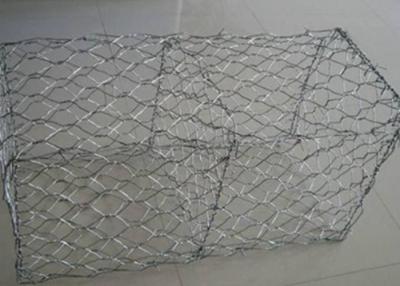 Chine cages de fil des paniers 1mx1mx1m de Gabion tissées par 80×100mm pour des roches à vendre