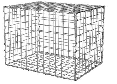 中国 4mm Diameter Wire Construction Galfan Gabion Baskets For Erosion Control 販売のため