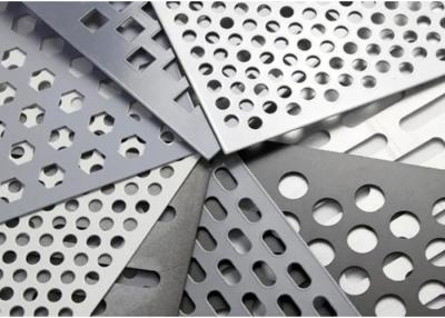 China Round Perforated Wire Mesh Panels Various Hole Diameters for Industrial Applications for sale