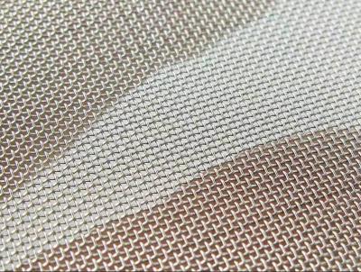 China Plain Screen Stainless Steel 316L Woven Wire Mesh Durability Meets Chemical Resistance en venta