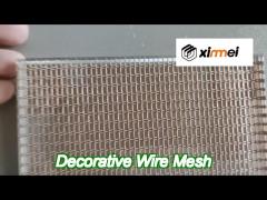 copper 5 mm thickness durable laminated glass mesh for high-rise buildings