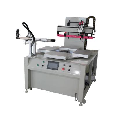 China Hot Selling Hotels New Style Rotating Servo Flat Precision Screen Printing Machine With Robot for sale