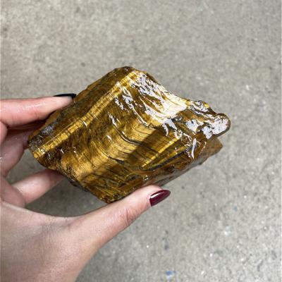 China China Tiger Eye Stone Rough Rock Blue Yellow Raw Natural Wholesale Crystal Stone for sale