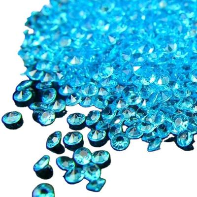 China Table 20mm Wedding Event 18mm Scattering Acrylic Crystals Diamonds Gemstones For Wedding Bridal Shower Party Decorations Vase Fillers for sale