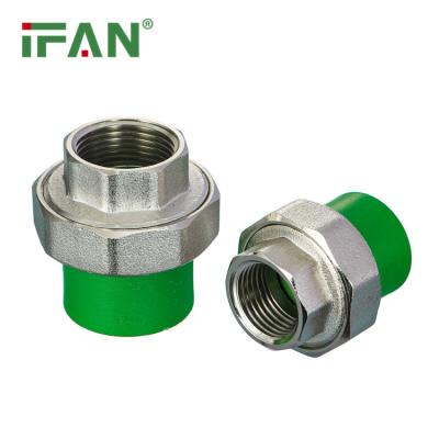 China Factory wholesale IFAN pipe connector 20-110 mm PN16 female thread tube connector brass union pipe fittings for sale