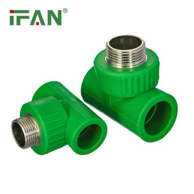 China Hose Connector IFAN Manufacturer High Pressure Water Supply 20*1/2 Male Thread Tap PPR Pipe Fittings for sale