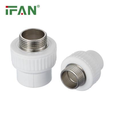 China Pipe Connector IFAN Manufacturer High Pressure 20*1/2 Stainless Steel Male Plug PPR Pipe Fittings for sale