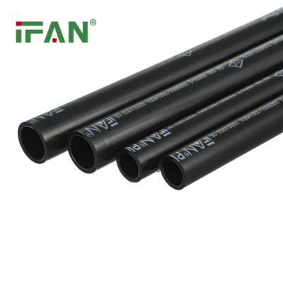 China Cold& IFANPlus Hot Water Maker 16mm 20mm PEX-B Pipes Black Plumbing Floor Heating Material Pipe for sale