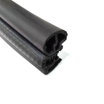 China China Factory Manufacturer Waterproof Durable Anti Aging Strong Tension PVC Door Seal Strip With Side Bubbles For Car Hood And Trunk for sale