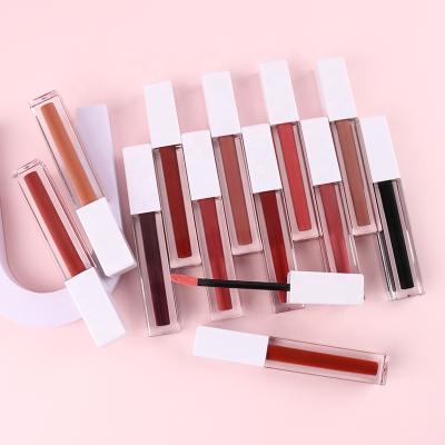 China Selling Vegan 6piece Logo Private Label Liquid Matte Lipstick Waterproof Top Long Lasting Nude Matte Liquid Lipstick for sale