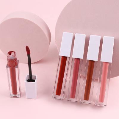 Китай Custom Vegan Makeup Supplier High Quality Natural Vegan Lip Color Waterproof Matte Lip Lasting Gloss продается