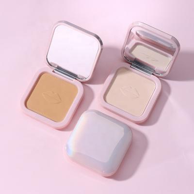 China Wholesale Waterproof Vegan Rose Powder Foundation Makeup Cream Powder Finishing Custom Mineral Foundation for sale