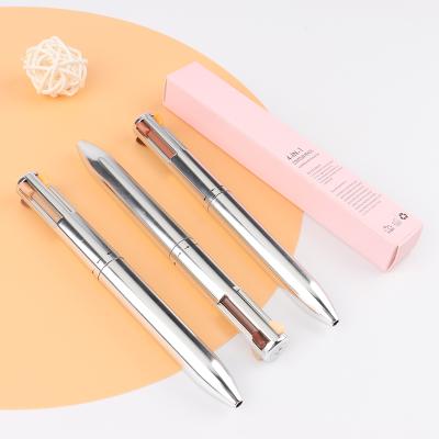 China Private Label Eyebrow Products Waterproof Makeup Customize 4 Pcs Eyebrow Set Long Lasting Eyebrow Pencil for sale