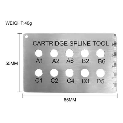 China New Arrival Industrial Manufacturer Industry Bespoke Hand Gauging Stainless Steel Groove Gauge Tool Gauge for sale