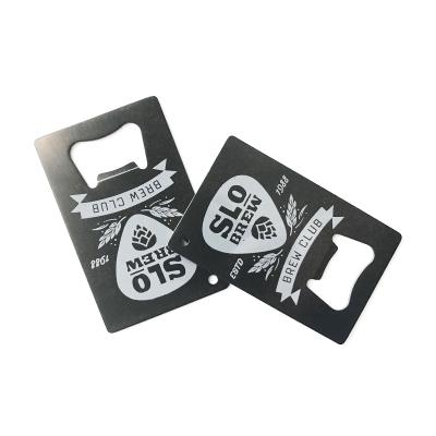 China Viable Wholesale Custom Promotion Gifts Printing Blank Personalized Beer Credit Card Bottle Opener for sale