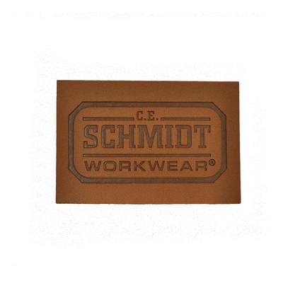 China Viable Custom Pu Leather Patch Logo For Hats/Jeans for sale