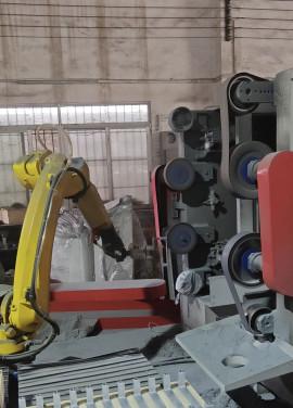 China Metallroboter Polieren sicherer Betrieb hohe Präzision ISO9001 genehmigt zu verkaufen